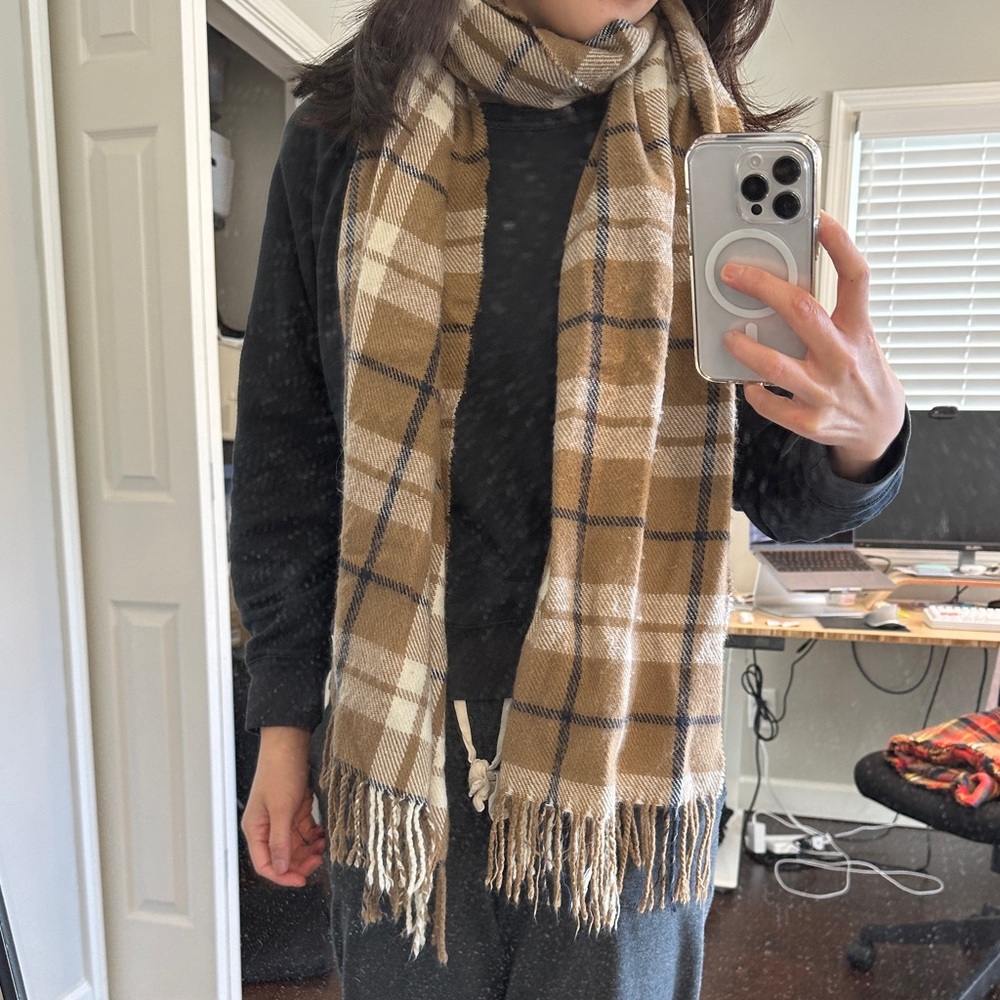 J. Crew Factory Tartan Scarf